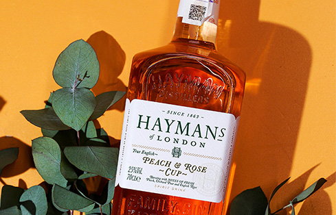 Hayman’s Peach & Rose Cup